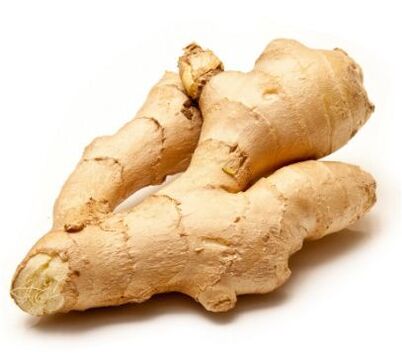 Ginger root is used in various recipes for potency