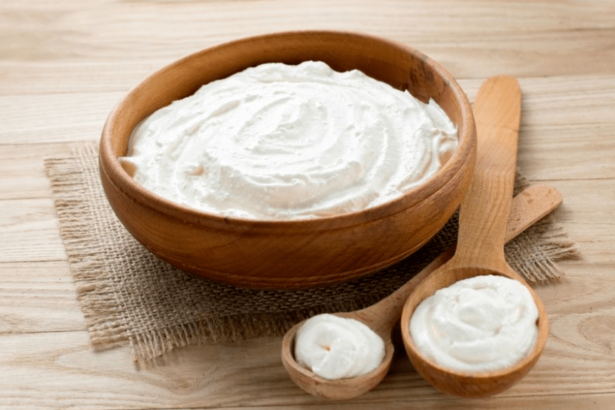 Acid cream for power