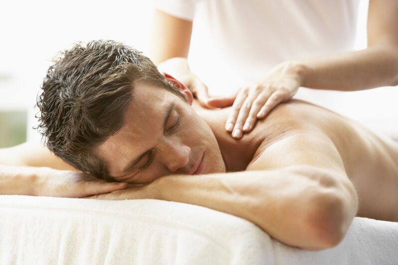 relaxing massage to increase power